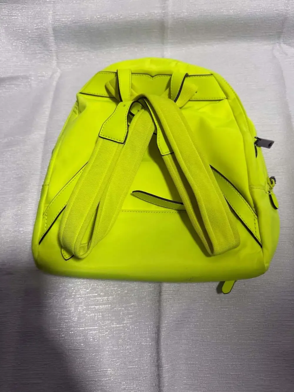 Kate Spade New York Karissa Nylon Mini Backpack Radiant Neon Yellow